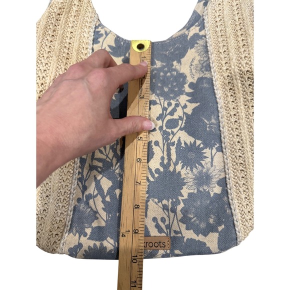 Sakroots The Sak Roma Shopper Hobo Shoulder Bag Tote Purse Woven Straw Canvas - Picture 14 of 16
